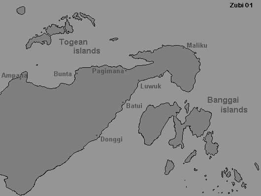 Central Sulawesi: Togian, Banggai islands