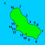 Map of Lang Tengah in Malaysia
