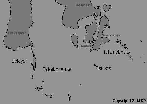 Overview South Sulawesi (Makassar, Selayar, Takabonerate, Kendari, 